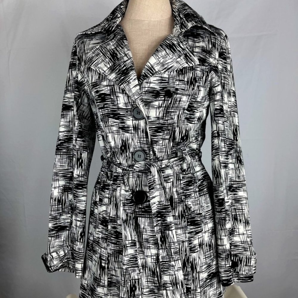 Talie Jacket Black & white